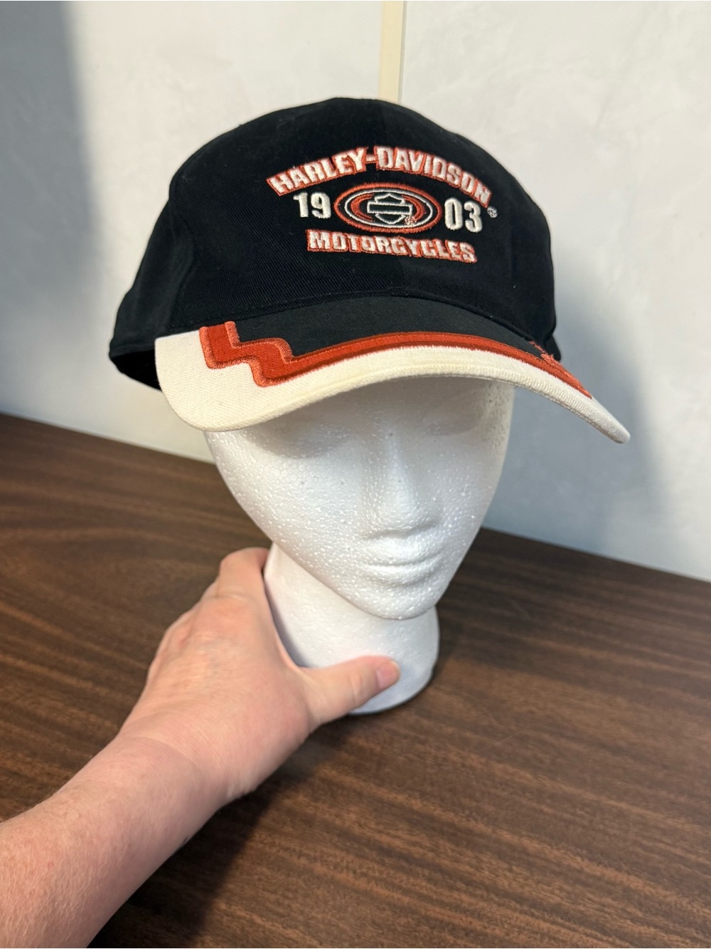 Harley Davidson Motorcycles 1903 Fitted Hat Size XXL 24” Biker Sturgis Baseball